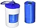 Boss Pet 52113 Dog Waste Pick Up Bag Portable Small Dispenser with Clip and Bonus Roll