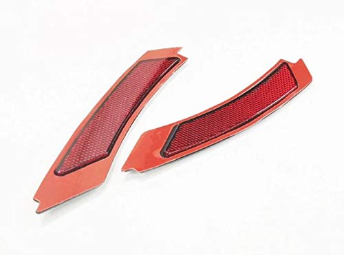 Ormax Red Front Bumper Side Marker Reflector for BMW E90 / E91 LCI