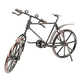 Affichage polyvalent : que ce soit sur un bureau, une étagère ou une cheminée, cet ornement de vélo en métal améliore l'esthétique de n'importe quel espace avec son design unique, vélo rétro, ornement de vélo