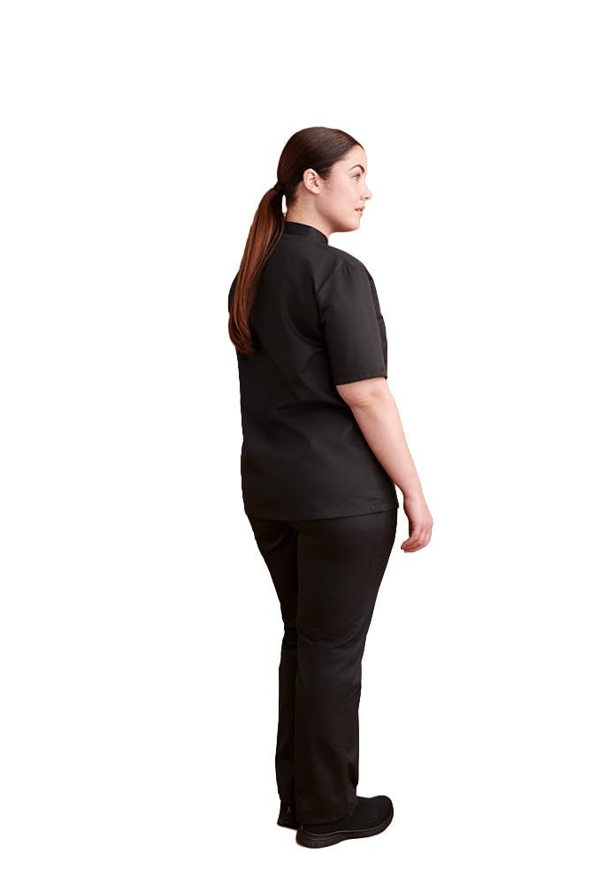Pantalón Largo Uniforme Cocina Unisex con Bolsillos Y Cintura elástica. Cocinero/Cocinera/Hostelería. Ref: 4115. Disfruta de la Excelencia.