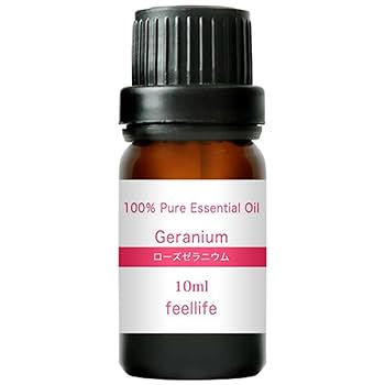 Amazon.co.jp：ゼラニウム ローズゼラニウム 10ml feellife 100