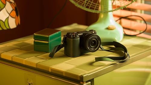 Funda de Cuero para Cámara Sony ZV-E10 II Verde miniatura 6