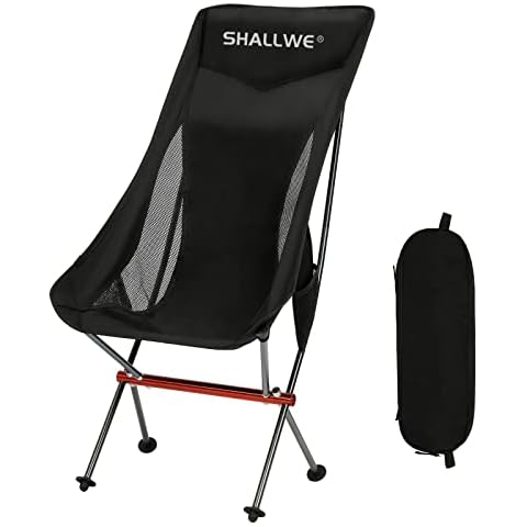 SHALLWE Ultralight High Back Camping Chair Cover