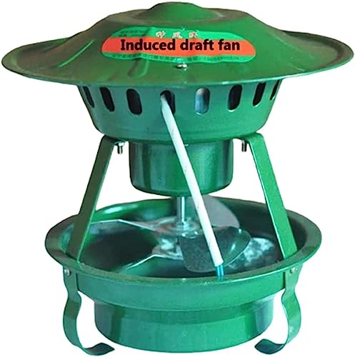 WEITINGKKK Dachventilatoren,Schornsteinrauchabsauger, Kaminabluftventilator, Dachventilatoren, Kaminventilator, Kamin-Rauchabsaugpumpen, Kaminventilator elektrisch, Kaminzubehör, 80 W
