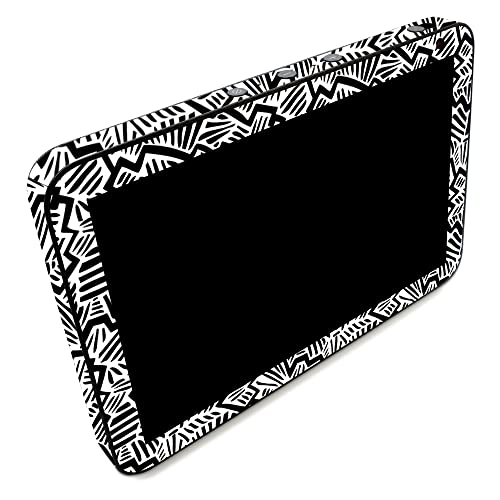 MightySkins Skin Compatible with Amazon Echo Show 8 (Gen 2) - Abstract Black | Protective, Durable, and Unique Vinyl Decal wrap Cover | Easy to Apply | Made in The USA -  MIGHTY SKINS