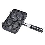 Préparez-en plus à la fois : le moule à gaufres vous permet de cuire simultanément plusieurs gaufres ou gâteaux en forme de poisson, simplifiant ainsi vos préparations pour les réunions et les fêtes de famille. moule à crêpes en forme de poisson. plaque de cuisson pour gaufres