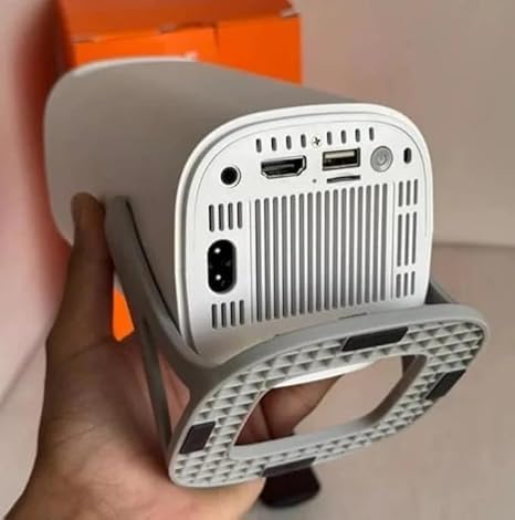 Image of S40 HD Smart Portable Projector, 3500 Lumens, 180 Rotatable, Compact Mini Design, Multiple Ports with HDMI, USB, AV