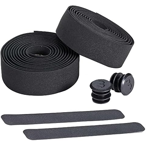 BBB Cycling Fahrrad, Mountainbike Lenkerband Raceribbon, BHT-01, Schwarz, 200 x 3 cm Cover