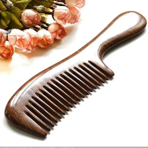 Set de 3 Peines de Madera de Nogal Antiestático miniatura 3