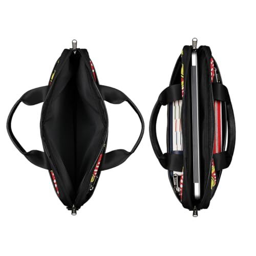 Bolso para laptop 15 pulgadas con diseño de fresas miniatura 5