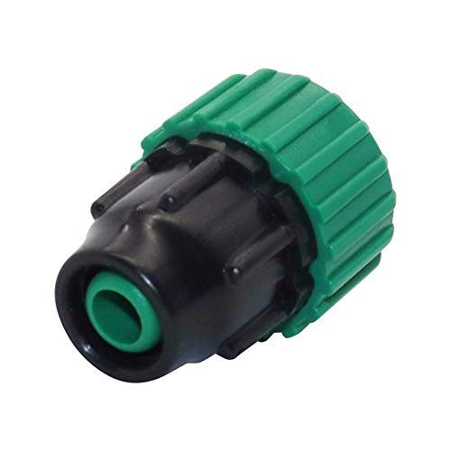 Conectores de manguera LRJSKWZC Manguera de jardín de agua del conector de 1/2" rosca hembra a 8/11 mm Manguera Adaptador de jardinería herramientas y equipo 100 piezas