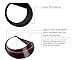 EnRand Front Light Bezel Headlight Cover Trim for Jeep Renegade 2015 2016 2017 2018,Angry Birds Eye Style,Durable UV treated ABS,Upgrade Clip In Version
