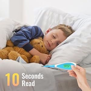 Boncare Thermometer for Adults Oral Thermometer for Fever with 10 Seconds  Cucciolini Doodles Boncare thermometer for adults oral thermometer for fever with 10 seconds   cucciolini doodles