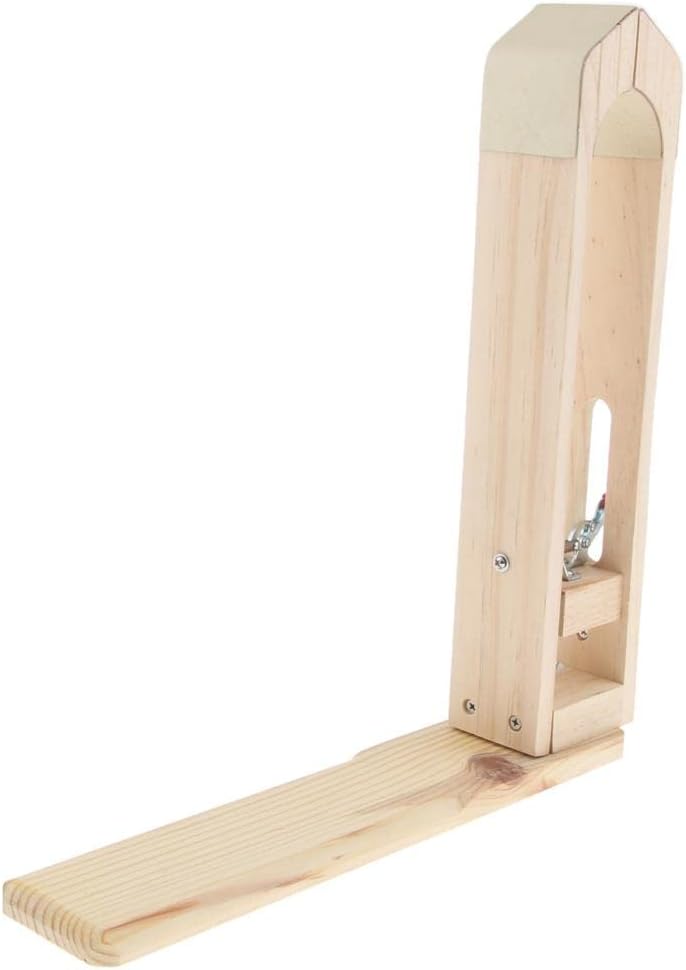 Wood Leathercraft Hand Stitching Desktop Horse Clamp Leather Craft DIY Tools