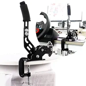 Minneer PC Windows USB Handbrake for Simulation Racing Games G27/G25/G29/G920//Thrustmaster T500RS/T300rs Simulate Linear Handbrake