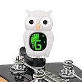 Accordage complet : équipé d'une technologie avancée de traitement audio, notre accordeur de guitare à clip garantit un accordage complet et précis de votre instrument avec un minimum d'effort, offrant un affichage de tonalité de haute précision pour une expérience fluide.