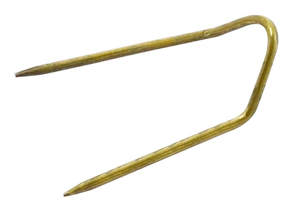 100 Piece Small Brass U Pins Display Storage Jewelry Holding Tool