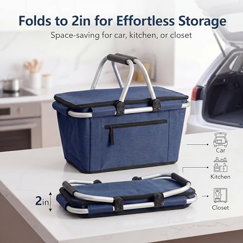 SIYUAN Collapsible Picnic Basket