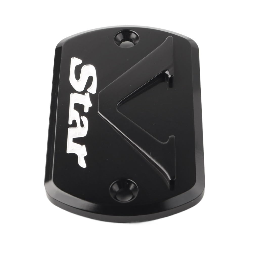 Tapón depósito líquido Frenos Tapa de depósito de líquido de Frenos Delantero de Motocicleta, Tapa de depósito para Y&amaha V Star XVS 650/950/1100/1300