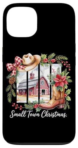 Small Town Christmas Xmas JE{[Cu[c EGX^Jg[ fI X}zP[X iPhone 13 p