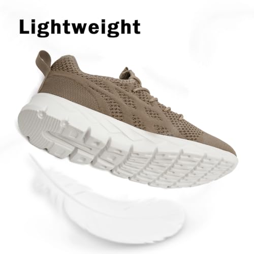 Image of DLWKIPV Womens Slip on Walking Tennis Shoes for Women Work Running Athletic Gym Sports Sneakers Lightweight Casual Shoe