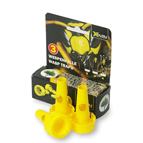 Wespenfalle, 6x3cm, gelb