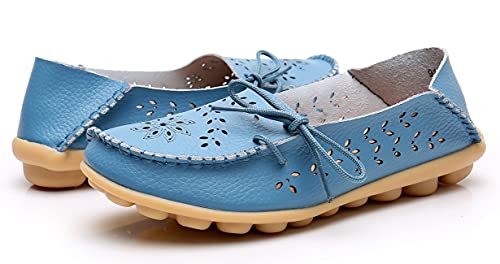 Image of VenusCelia Women's Breathable Comfort Walking Office Flat Loafer