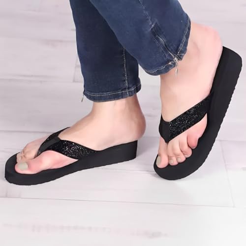 Image of BestWomen Slipper Stylish Comfortable Lightweight Soft Flaxsible Casual Flip Flop /Girls fancy chappal BZ1-P2 009