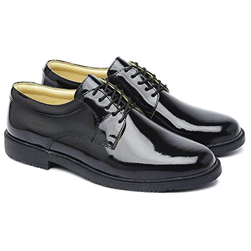 Sapato Social Militar Kallucci Marinha Verniz
