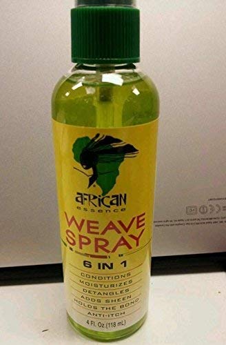 [AFRICAN ESSENCE] 6 IN 1 WEAVE SPRAY FOR SYNTHETIC AND HUMAN HAIR 4OZ