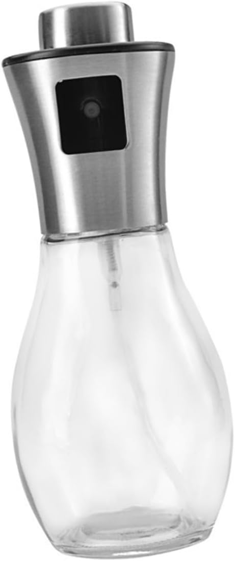 Stainless Steel Oil Spray Bottle Manual Olive Oil Pump Sprayer Portable Cooking Tool for Bbq Roasting Vinegar Soy Sauce Dispenser Kitchen Accessory