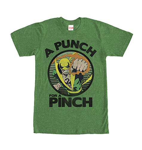 T-shirt Marvel homme Iron Fist pour la St. Patrick vert geek