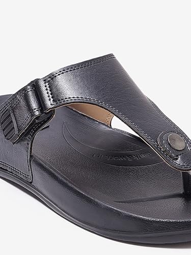 Image of WELCOME Soft Men's Slippers with Cushion FootBed for Adult | Comfortable & Light Weight | Stylish & Anti-Skid | Waterproof & Regular Flip Flops for Gents /Boys