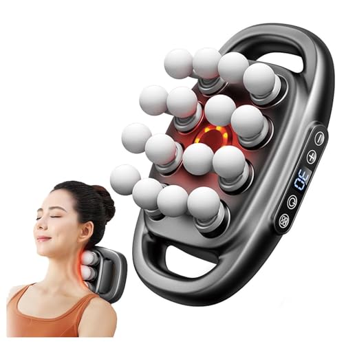 Pistolet de massage tissu profond à 16 têtes et percussion silencieuse pour récupération