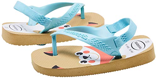 Chinelo Pets, Havaianas, Bebê Unissex, Marfim, 23/24