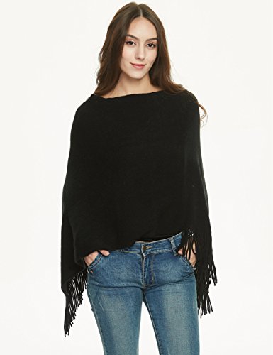 Ferand Women's Lightweight Poncho Sweater Versatile Shawl Wraps Holiday Gifts for Women 20242