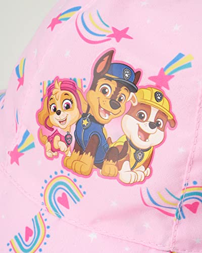 Nickelodeon Girls' Paw Patrol Bucket Hat - Skye and Everest Protective Sun Hat With Sunglasses2