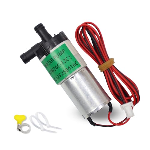 Upgrade KPW26C-12C2 Water Pump Compatible with G E Profile Opal 2.0 Countertop Nugget Ice Maker KPW26C Ice machine pump Countertop Ice Maker Pumps（ DC 12V)