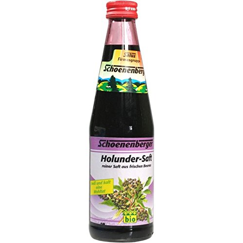 Preisvergleich Produktbild HOLUNDERSAFT Bio Schoenenberger 330 ml