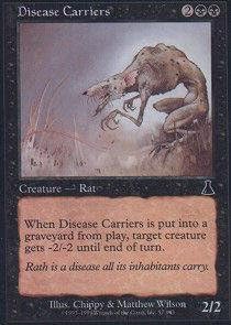 Magic: the Gathering - Disease Carriers - Urza's Destiny