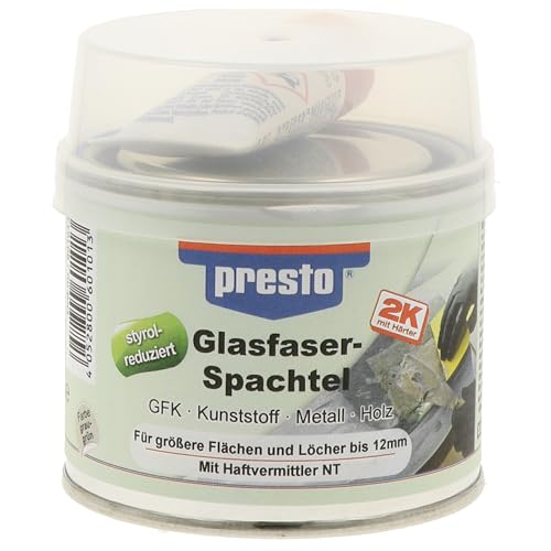presto 601013 Glasfaser-Spachtel styrolreduziert 250 g presto 601013 Glasfaser-Spachtel styrolreduziert 250 g