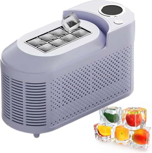 Machine à glace portable 12V : finie la corvée des glaçons fondus