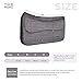 Tackmore Western Saddle Pad Adjustable with Side Pockets and Foam Inserts Shock-Absorbing Riding Pad Light Grey