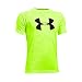 Under Armour Boys' Tech Big Logo Printed Short Sleeve T-Shirt, Fuel Green/Black, Youth X-Large