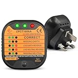 Affichage intelligent, interface intuitive : une matrice d'indicateur LED multicolore fournit un retour visuel clair sur l'état de la prise et la dynamique de tension. Optimisez votre configuration électrique, prolongez la durée de vie de vos appareils et économisez de l'énergie sans effort, le tout en un coup d'œil.