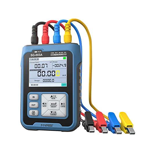 Mayyou Stromquelle, Spannung 4 - 20 mA SG-003 A, Spannungs-Simulator, einstellbar, 0 10 V, mit Kalibrierer für LCD-Anzeige Cover