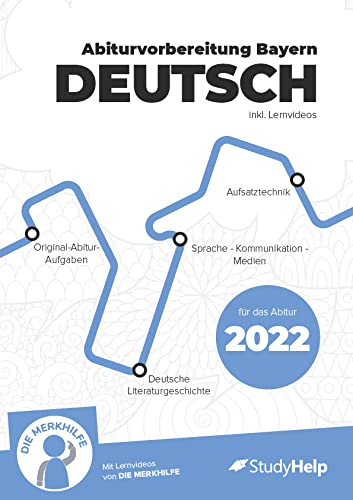 Deutsch Abiturvorbereitung für Bayern 2021 | StudyHelp & DIE MERKHILFE: StudyHelp und DIE MERKHILFE