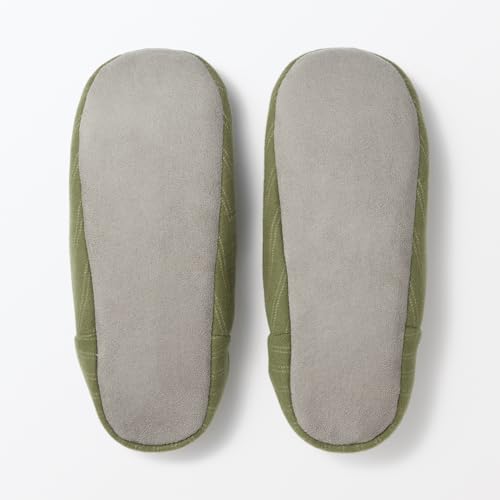 無印良品 綿フランネルかかとにフィットするルームシューズ M 84937149