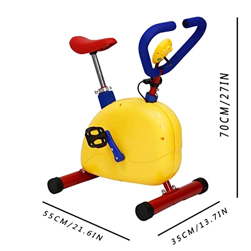 Kid Stationary Bike, Fun and Fitness Exercise Equipment for Kids, Children Indoor Outdoor Sports Bike, for Boys Girls Ages 3-8 Year Old2