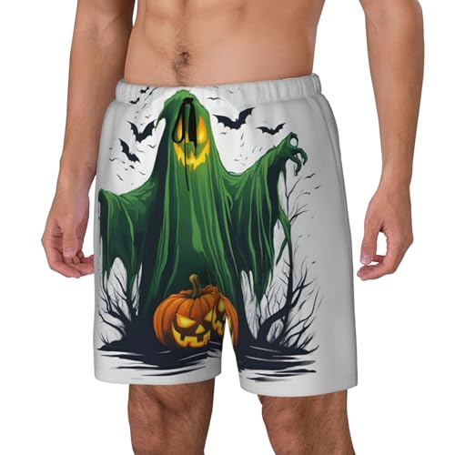Pantalones cortos de natación para vacaciones en la playa con estampado de calabaza 2